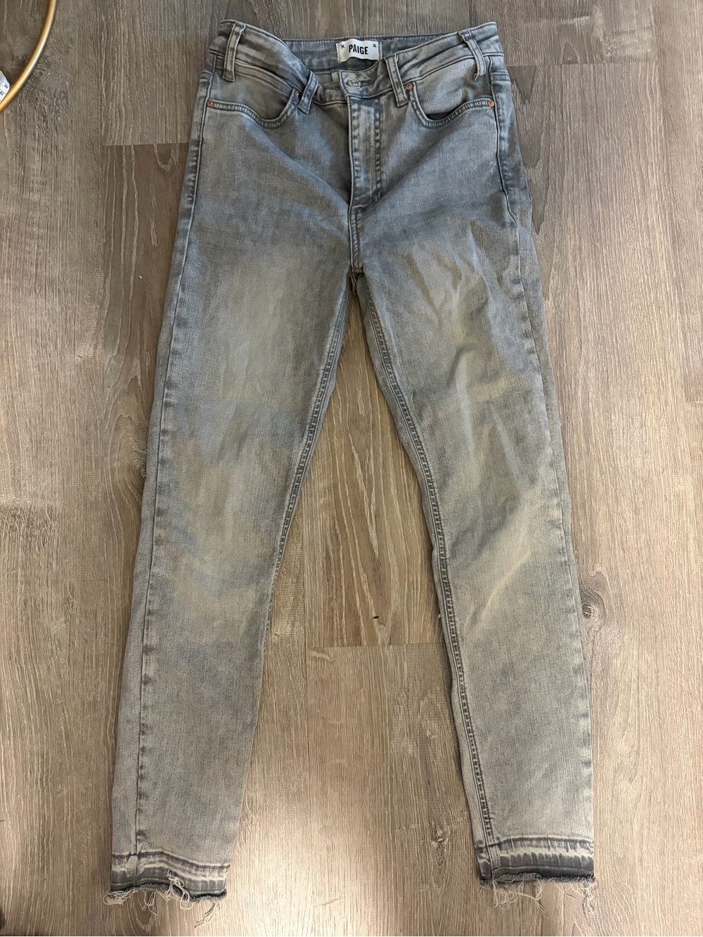 PAIGE women’s Gray Slim Jeans